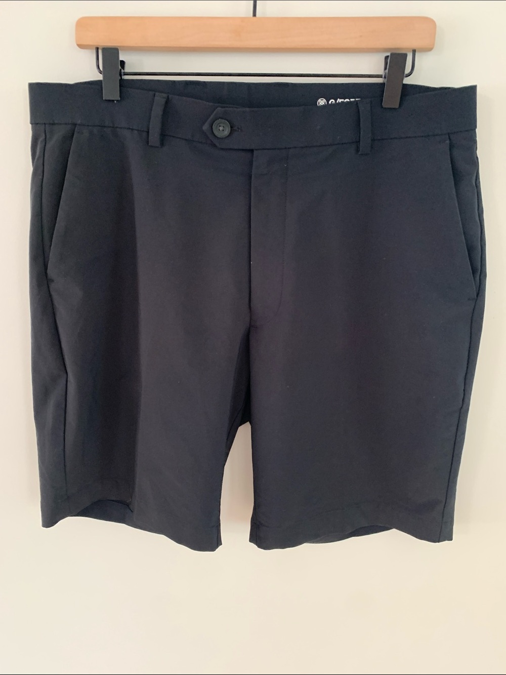 G/Fore Men’s Flat Front Stretch Golf Shorts Black Size 35 Activewear Lightweight